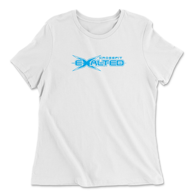 Womens 2X-Large WHITE Relaxed Jersey T-Shirt