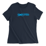 Womens 2X-Large NAVY Relaxed Jersey T-Shirt
