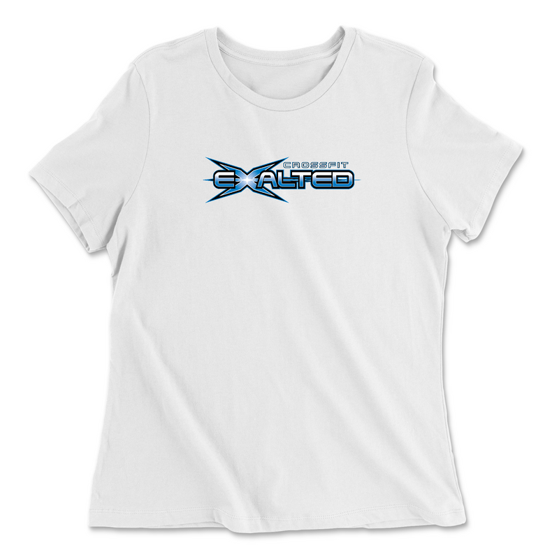 Womens 2X-Large WHITE Relaxed Jersey T-Shirt