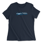 Womens 2X-Large NAVY Relaxed Jersey T-Shirt