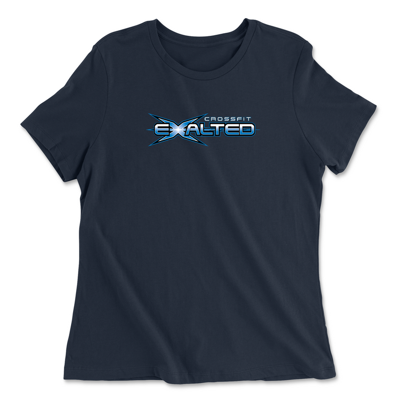 Womens 2X-Large NAVY Relaxed Jersey T-Shirt
