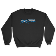 Mens 2X-Large BLACK Midweight Sweatshirt
