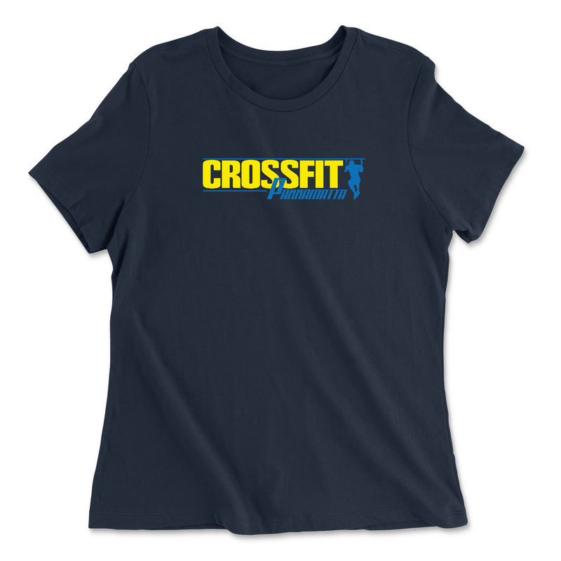 Womens 2X-Large NAVY Relaxed Jersey T-Shirt