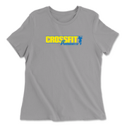Womens 2X-Large SOLID_ATHETIC_GREY Relaxed Jersey T-Shirt