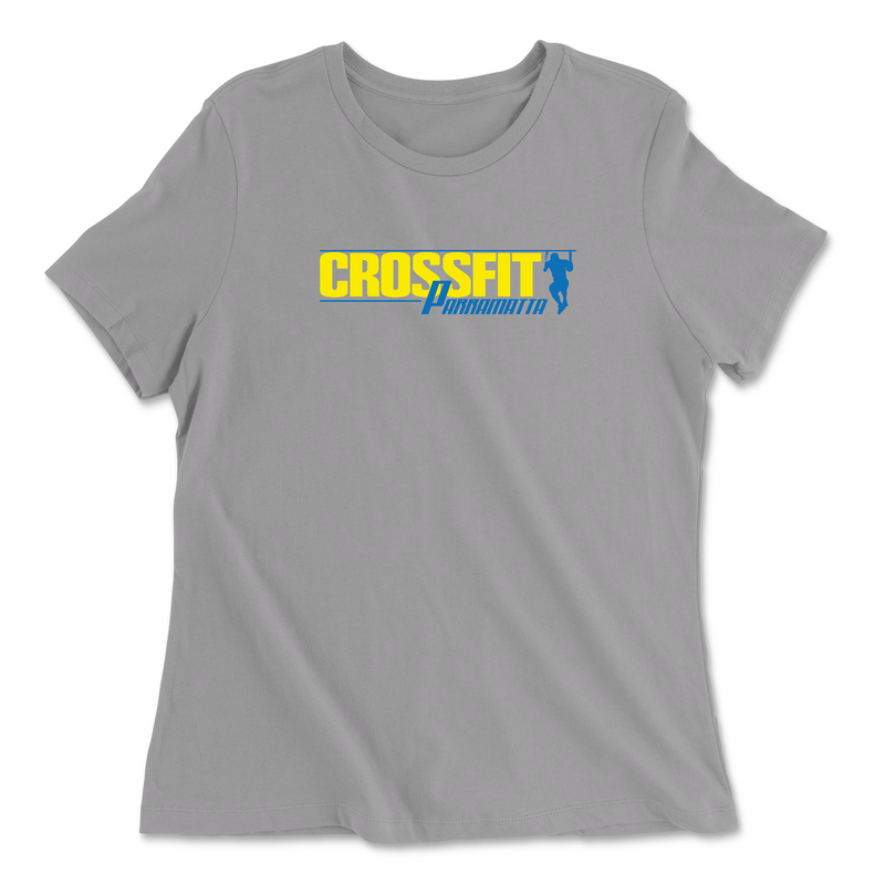 Womens 2X-Large SOLID_ATHETIC_GREY Relaxed Jersey T-Shirt