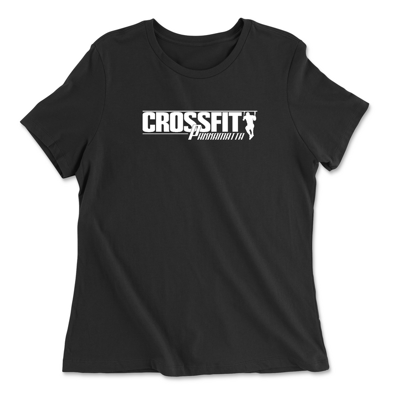 Womens 2X-Large BLACK Relaxed Jersey T-Shirt