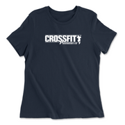 Womens 2X-Large NAVY Relaxed Jersey T-Shirt