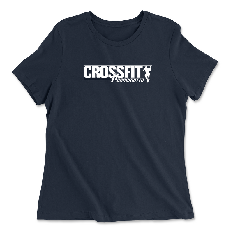 Womens 2X-Large NAVY Relaxed Jersey T-Shirt