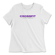 Womens 2X-Large WHITE Relaxed Jersey T-Shirt