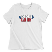 Womens 2X-Large WHITE Relaxed Jersey T-Shirt