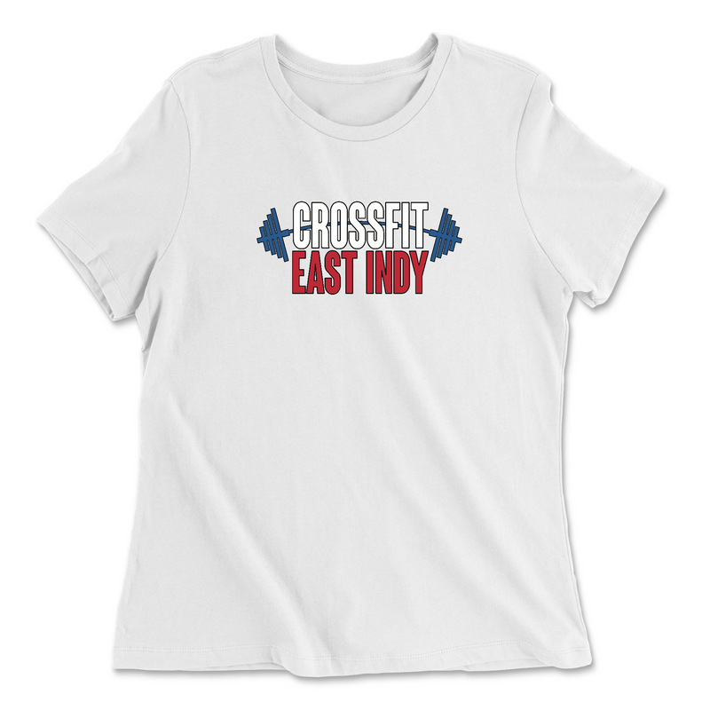 Womens 2X-Large WHITE Relaxed Jersey T-Shirt