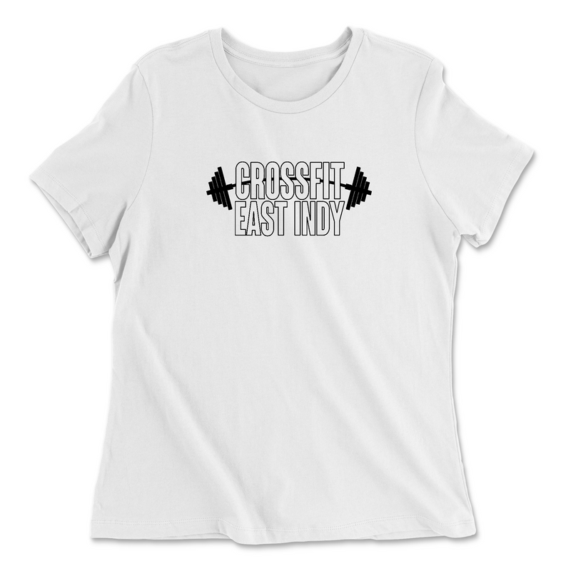 Womens 2X-Large WHITE Relaxed Jersey T-Shirt