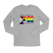 Mens 2X-Large HEATHER_GRAY Long Sleeve