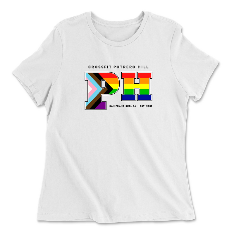 Womens 2X-Large WHITE Relaxed Jersey T-Shirt