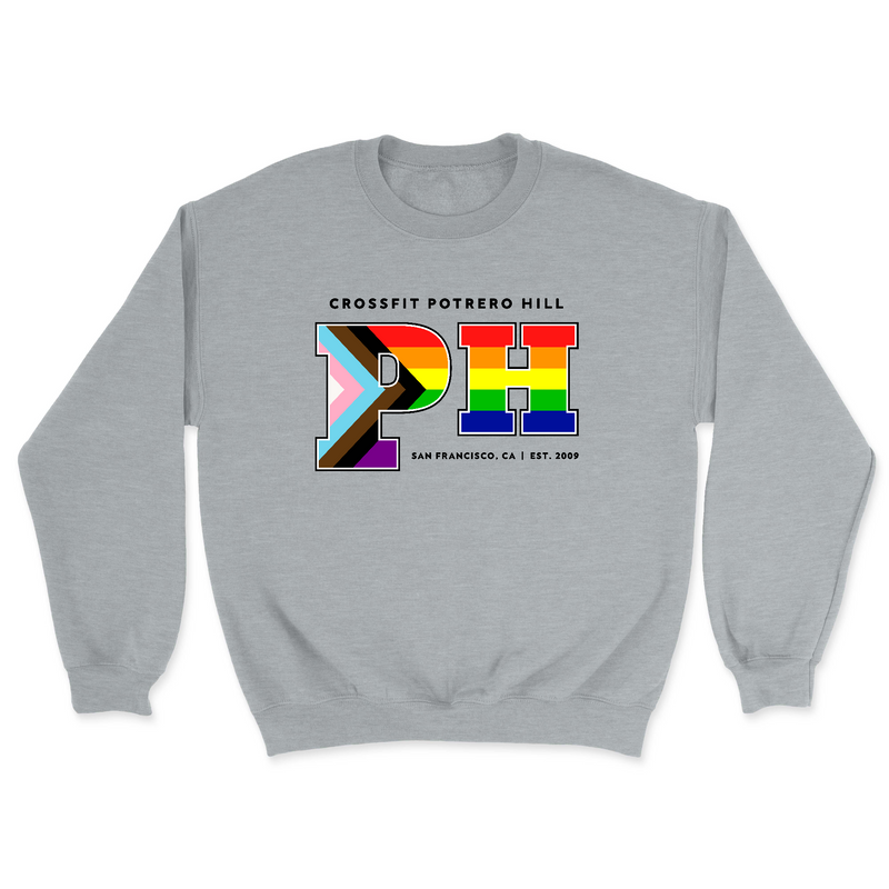 Mens 2X-Large GRAY_HEATHER Midweight Sweatshirt