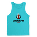 Mens 2X-Large TAHITI_BLUE Tank Top