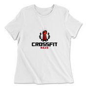 Womens 2X-Large WHITE Relaxed Jersey T-Shirt