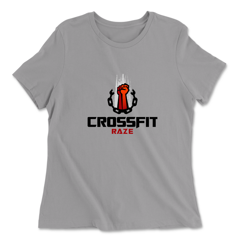 Womens 2X-Large SOLID_ATHETIC_GREY Relaxed Jersey T-Shirt