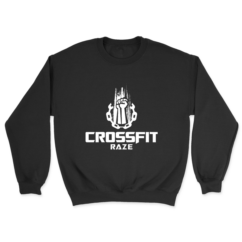 Mens 2X-Large BLACK Midweight Sweatshirt