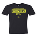 Mens 2X-Large BLACK T-Shirt
