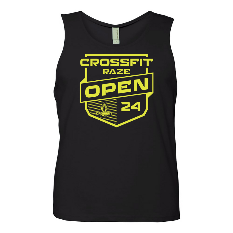 Mens 2X-Large BLACK Tank Top