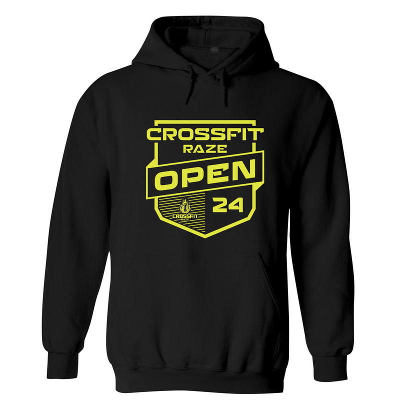 Mens 2X-Large BLACK Hoodie
