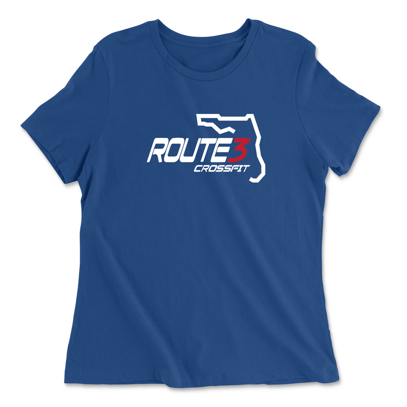 Womens 2X-Large TRUE_ROYAL Relaxed Jersey T-Shirt