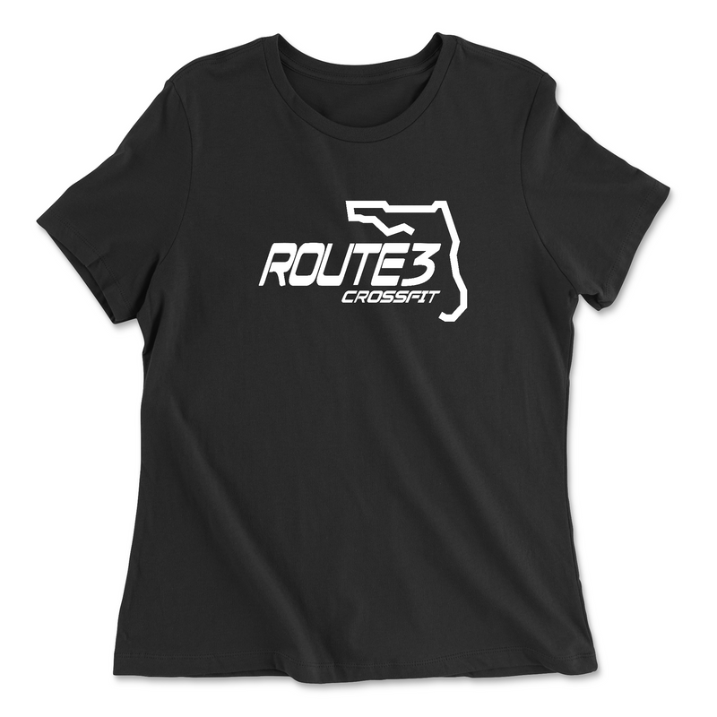 Womens 2X-Large BLACK Relaxed Jersey T-Shirt