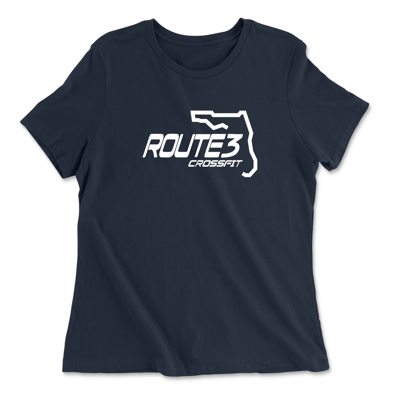Womens 2X-Large NAVY Relaxed Jersey T-Shirt