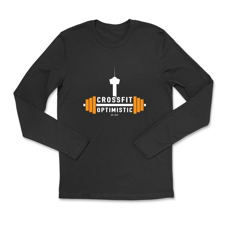 CrossFit Optimistic Standard (White) Mens - Long Sleeve