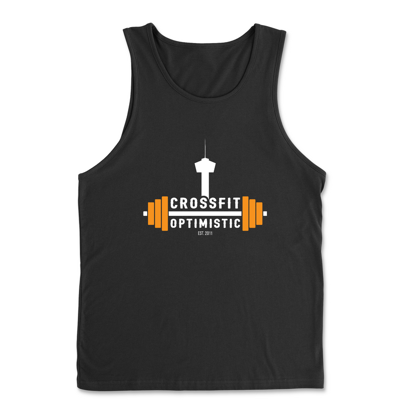 CrossFit Optimistic Standard (White) Mens - Tank Top