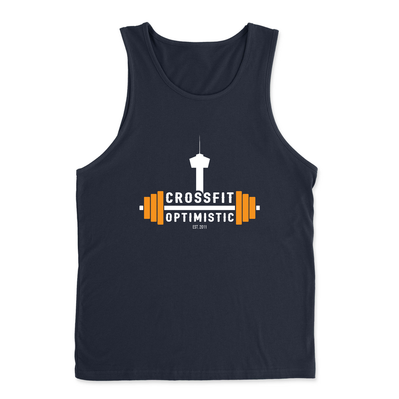 CrossFit Optimistic Standard (White) Mens - Tank Top