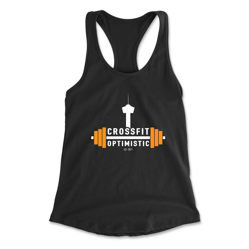 CrossFit Optimistic Standard (White) Womens - Tank Top