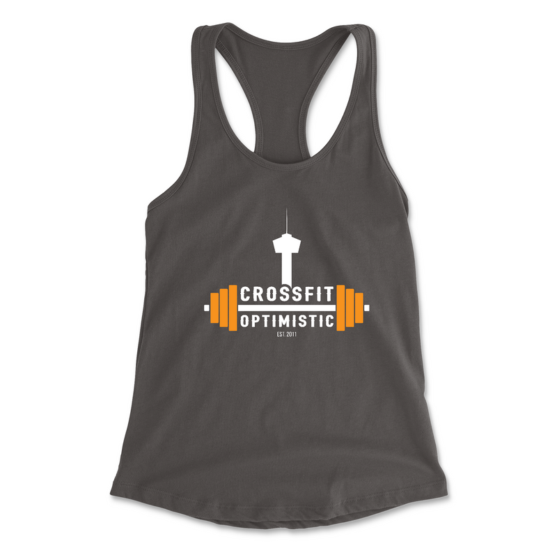 CrossFit Optimistic Standard (White) Womens - Tank Top