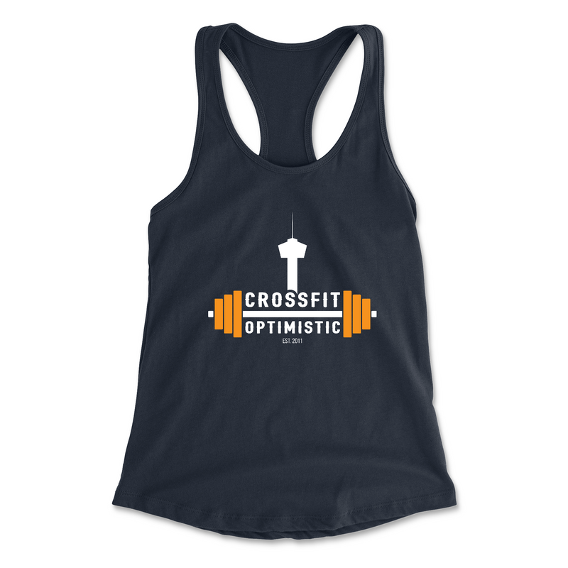 CrossFit Optimistic Standard (White) Womens - Tank Top