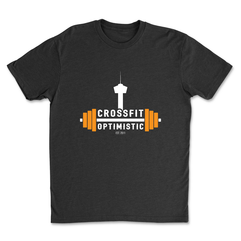 CrossFit Optimistic Standard (White) Mens - T-Shirt