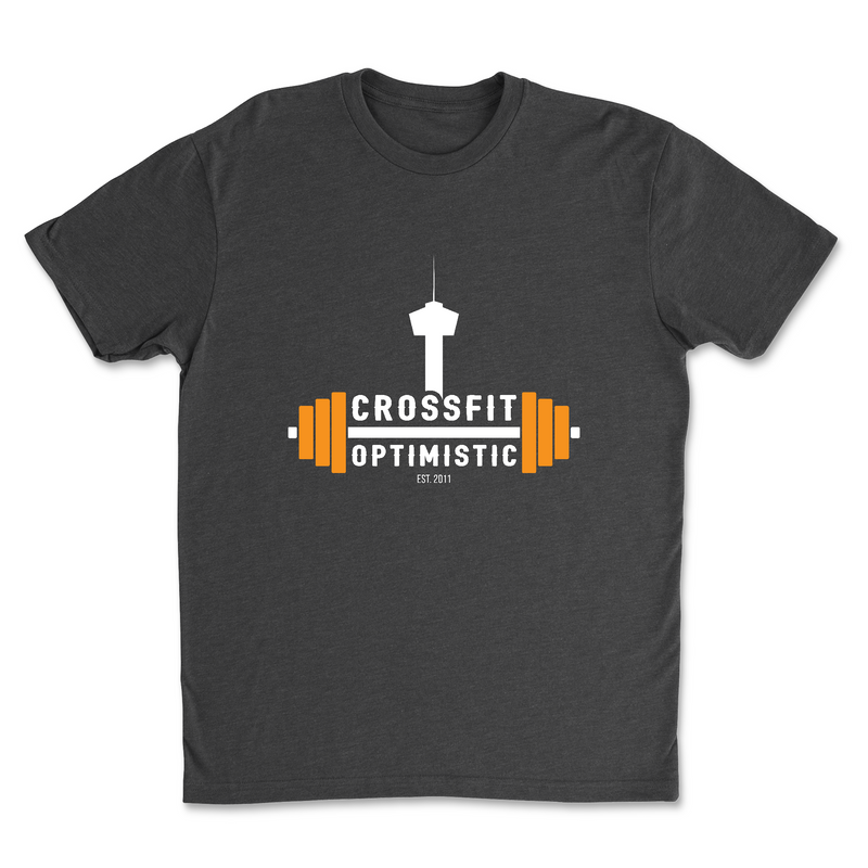 CrossFit Optimistic Standard (White) Mens - T-Shirt