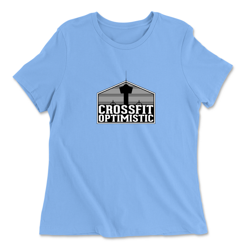 CrossFit Optimistic Tower Womens - Relaxed Jersey T-Shirt