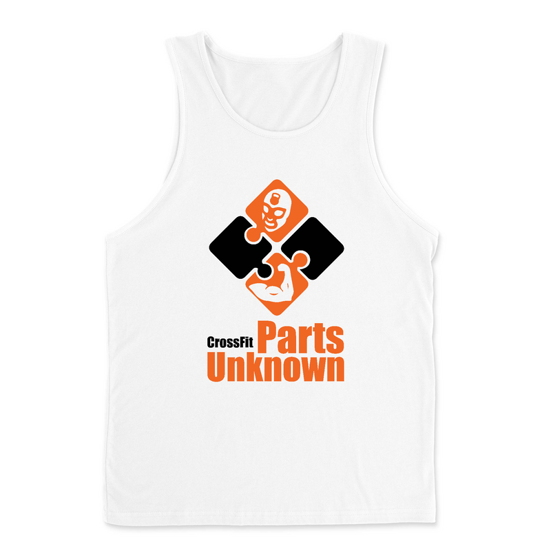 Mens 2X-Large WHITE Tank Top