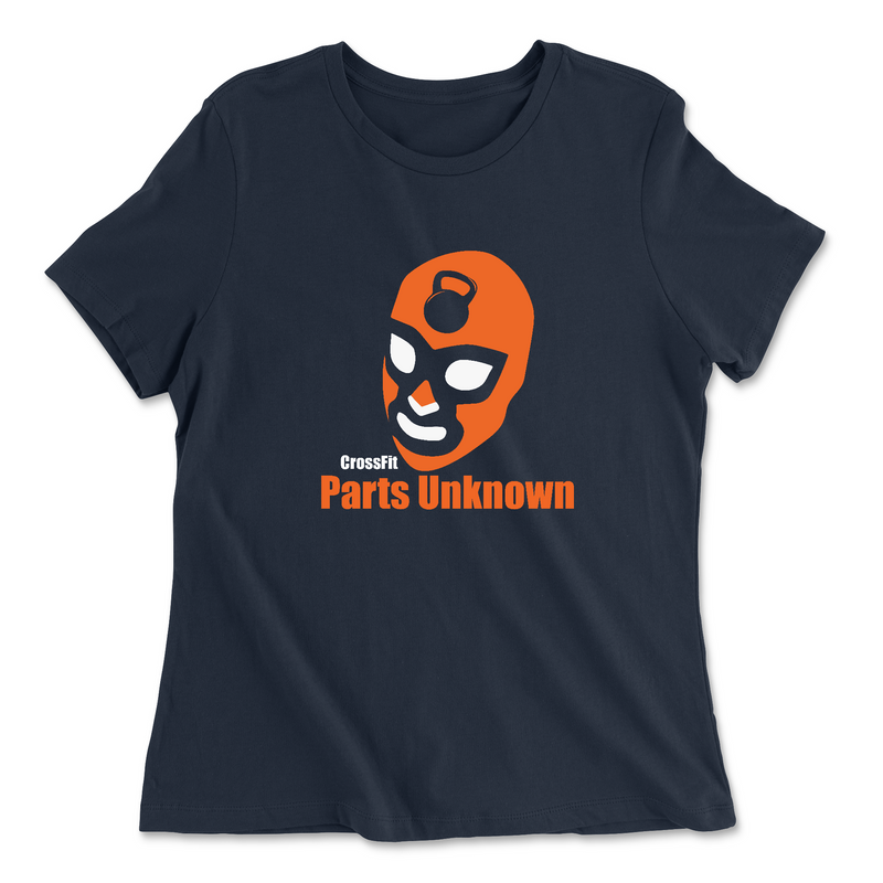 Womens 2X-Large NAVY Relaxed Jersey T-Shirt