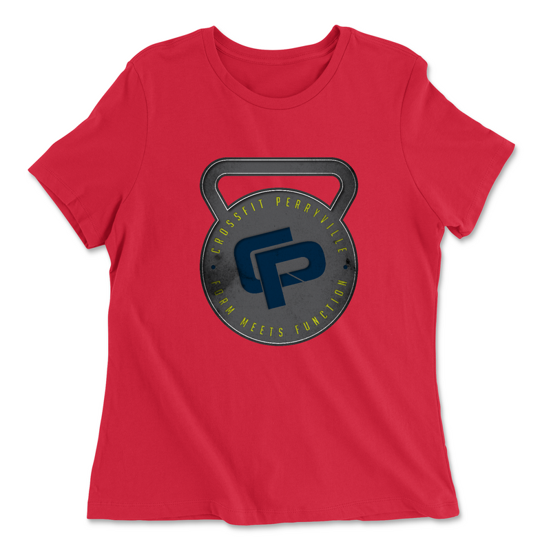 CrossFit Perryville KettleBell Womens - Relaxed Jersey T-Shirt