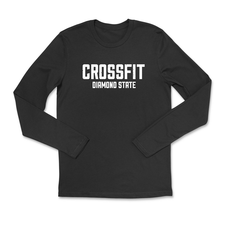 CrossFit Diamond State Standard (White) Mens - Long Sleeve