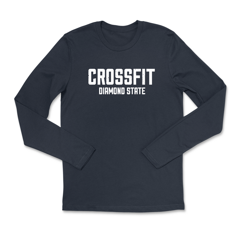 CrossFit Diamond State Standard (White) Mens - Long Sleeve