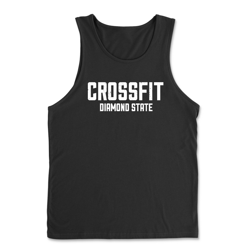 CrossFit Diamond State Standard (White) Mens - Tank Top