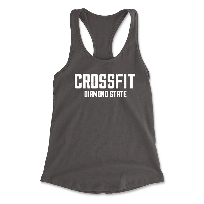 CrossFit Diamond State Standard (White) Womens - Tank Top