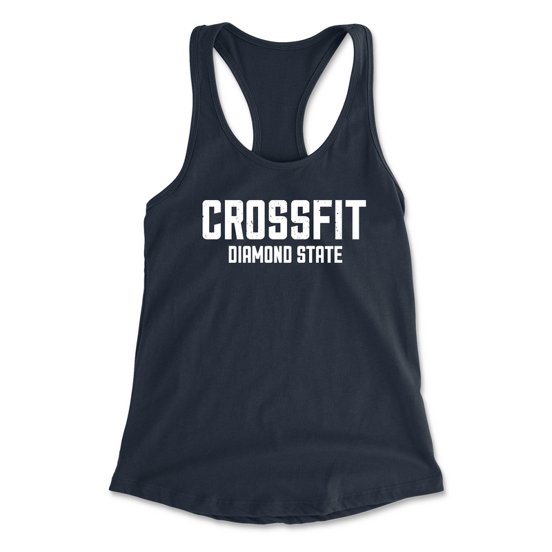 CrossFit Diamond State Standard (White) Womens - Tank Top