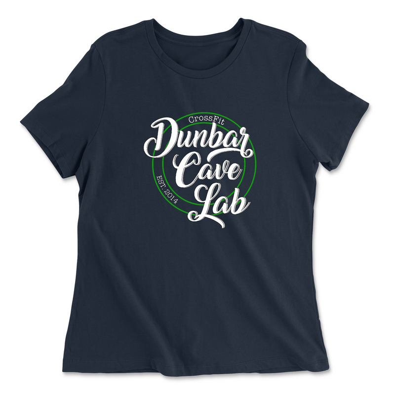 Womens 2X-Large NAVY Relaxed Jersey T-Shirt