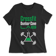 Womens 2X-Large BLACK Relaxed Jersey T-Shirt