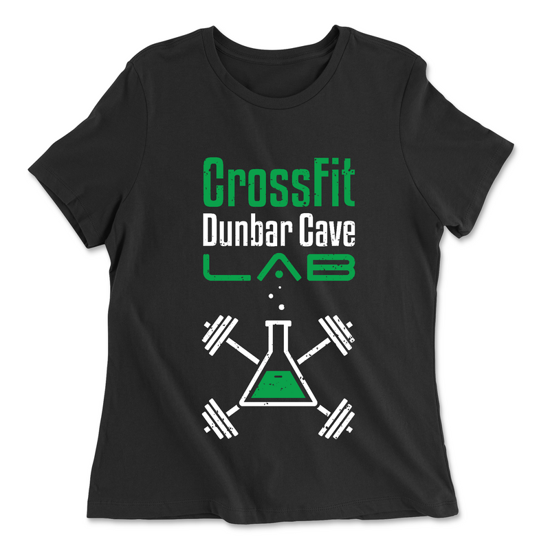 Womens 2X-Large BLACK Relaxed Jersey T-Shirt