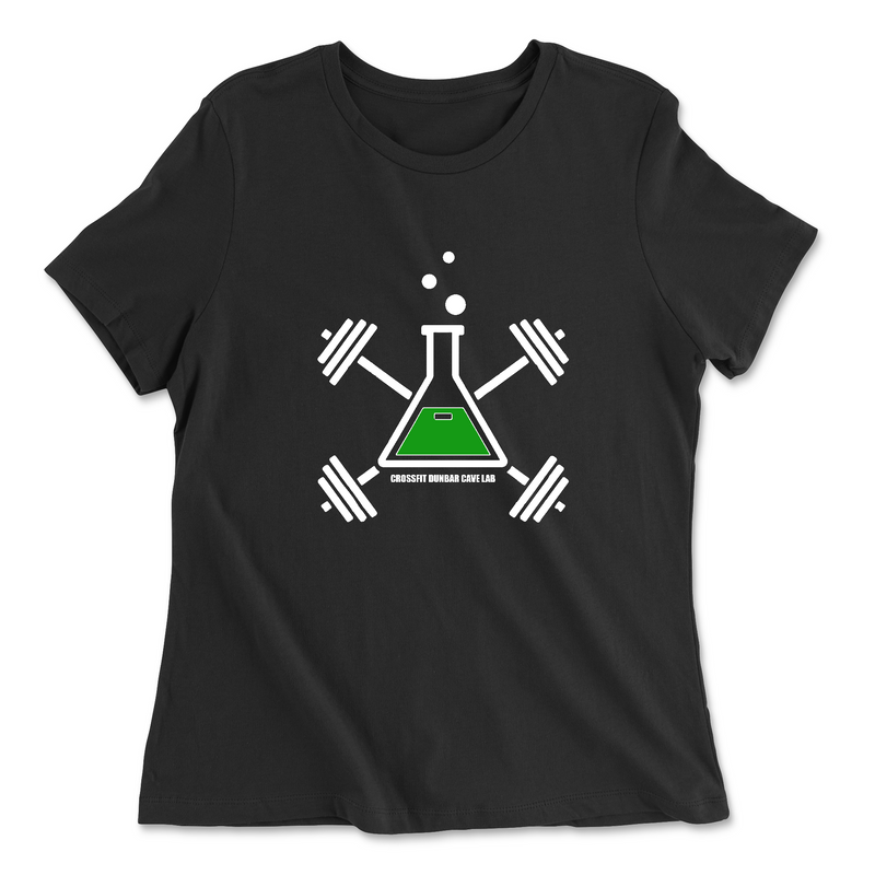 Womens 2X-Large BLACK Relaxed Jersey T-Shirt